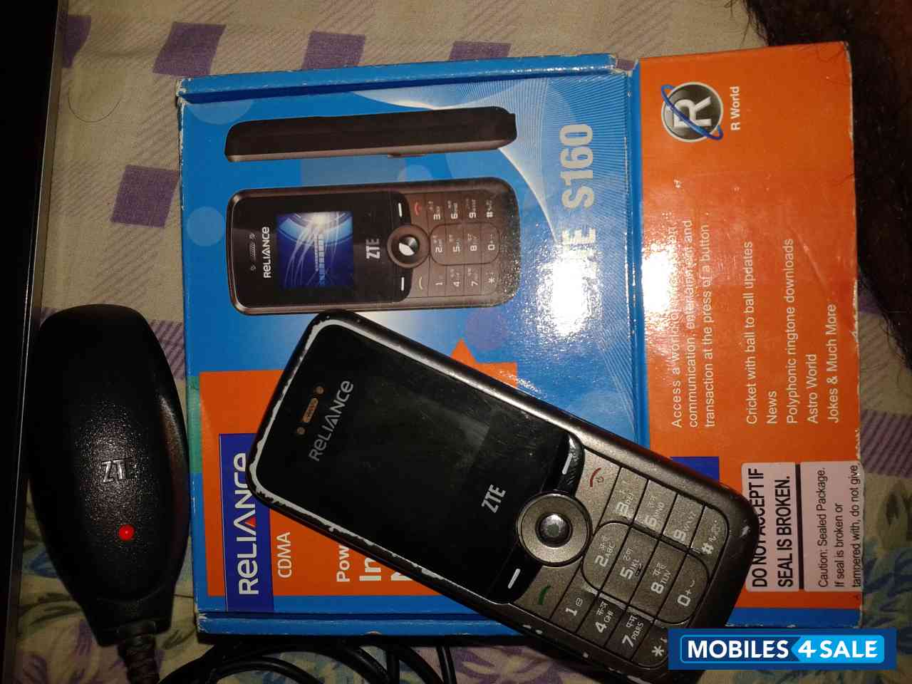 Metalic Brown ZTE  S160 Reliance CDMA