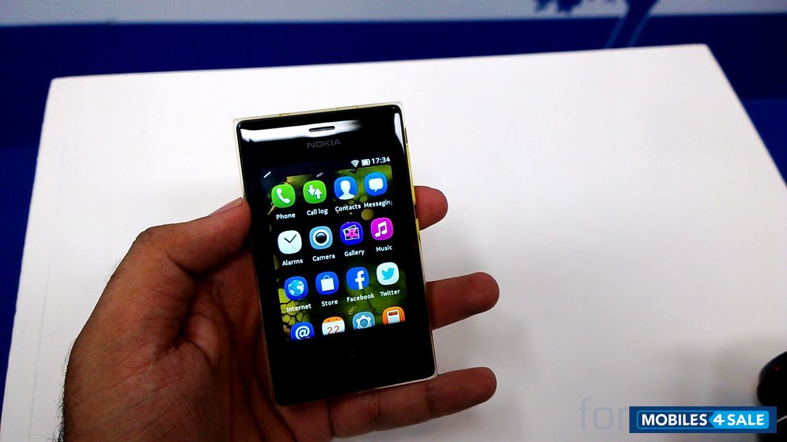 Black Nokia Asha 503