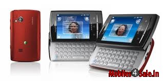 Red Sony Ericsson Xperia X10 mini pro