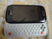 Black With White Keypad LG GT350