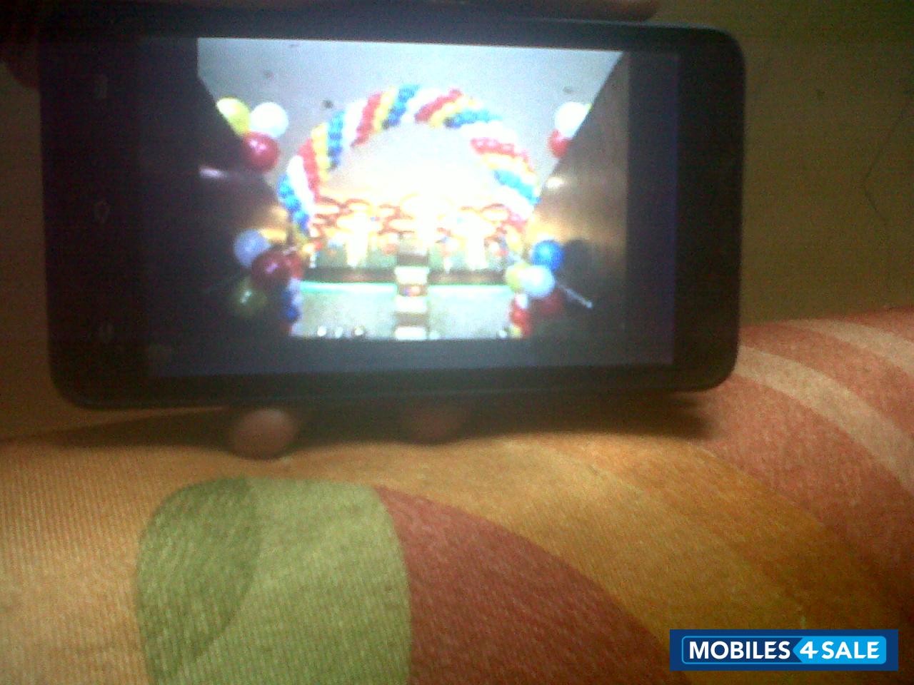 Blue Micromax Canvas Viva A72