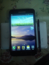 Black-grey Samsung Galaxy Note