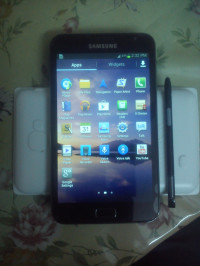 Black-grey Samsung Galaxy Note