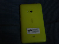 Back Yellow Nokia Lumia 625