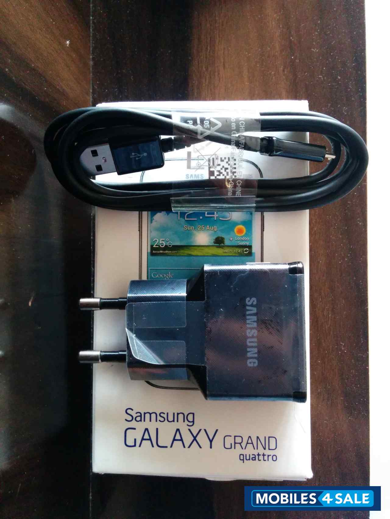 White Samsung Galaxy Grand Quarttro White Samsung Galaxy Grand Quarttro
