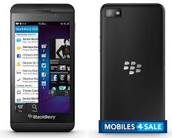 Black BlackBerry Z-series