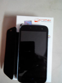 Black Micromax Canvas HD A116