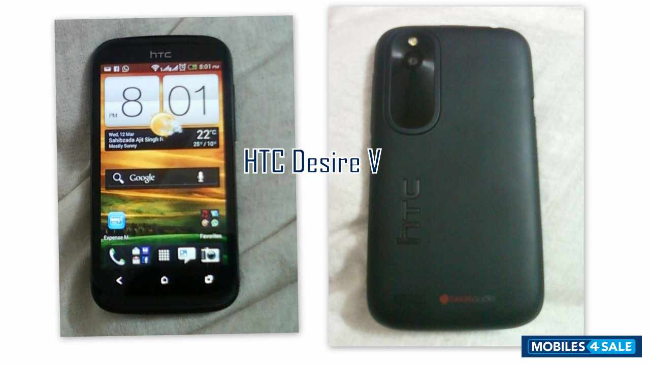 Black HTC Desire V