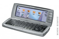 White & Silver Nokia 9500 Communicator