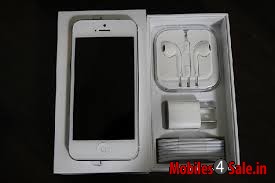 White Apple iPhone 5