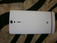 White Sony Xperia SL