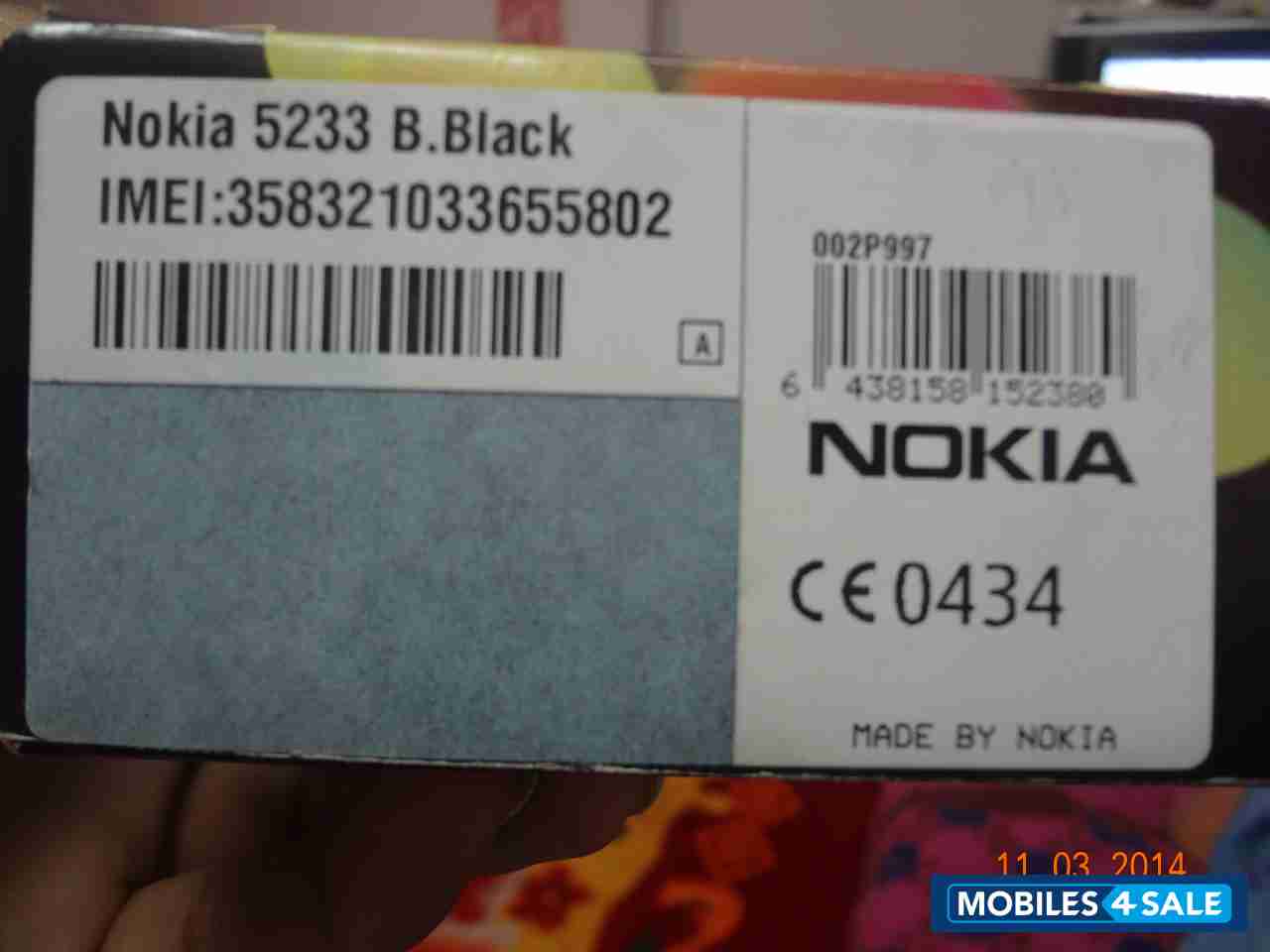 Black Nokia 5233