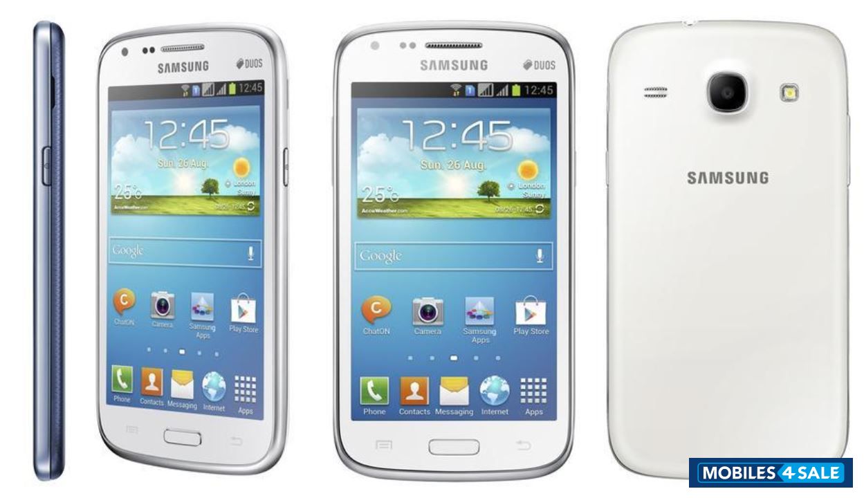 White Samsung Galaxy Core I8260