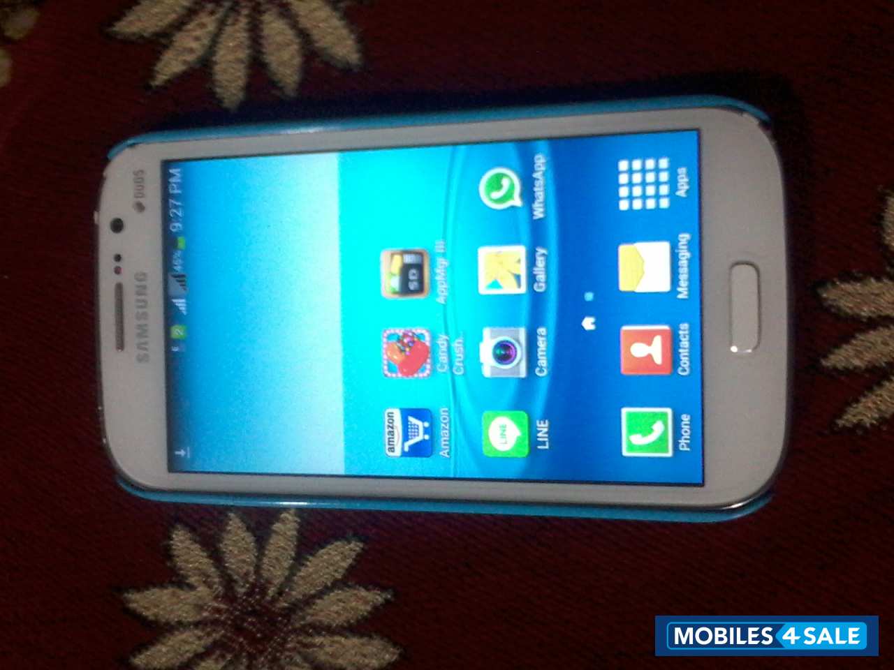 White Samsung Galaxy Grand GT-I9082