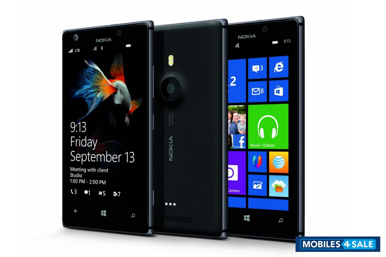 Black Nokia Lumia 925