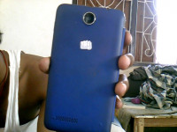 Blue Micromax Canvas Viva A72