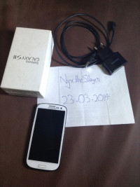 Marble White Samsung Galaxy S3