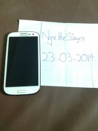 Marble White Samsung Galaxy S3