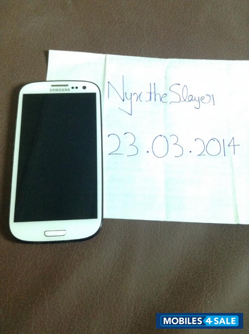 Marble White Samsung Galaxy S3