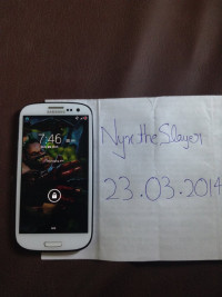 Marble White Samsung Galaxy S3