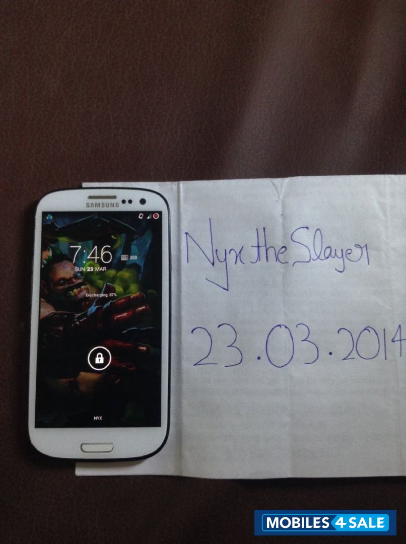 Marble White Samsung Galaxy S3