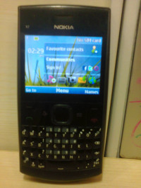 Black Nokia X2-01