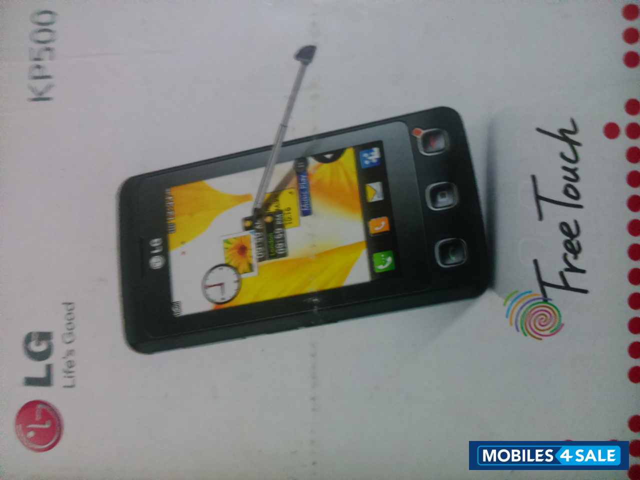 Black LG Cookie KP500