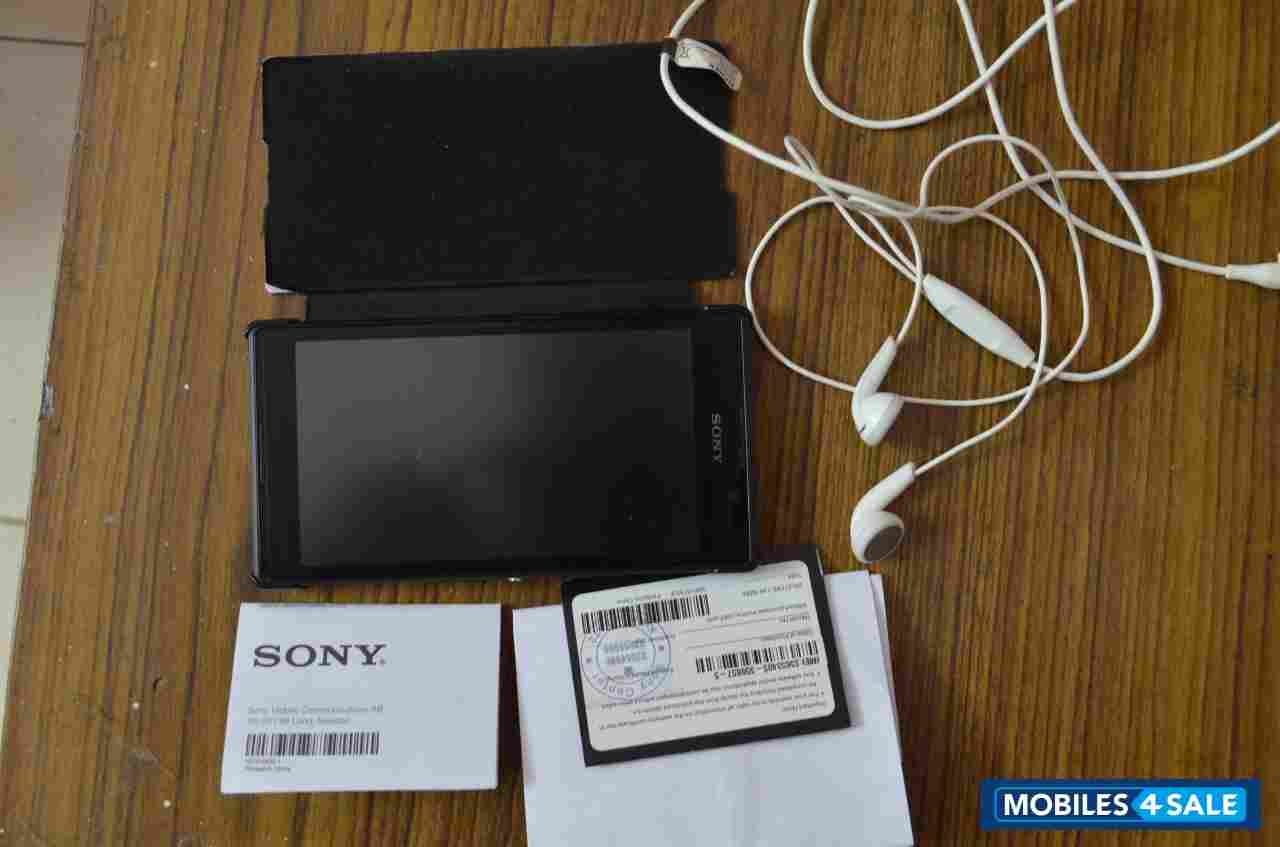 Black Sony Xperia C