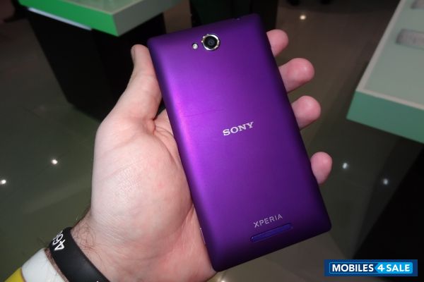 Purple Sony Xperia C