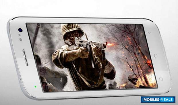 White Micromax Canvas HD A116