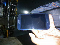 Blue Samsung Galaxy Grand GT-I9082