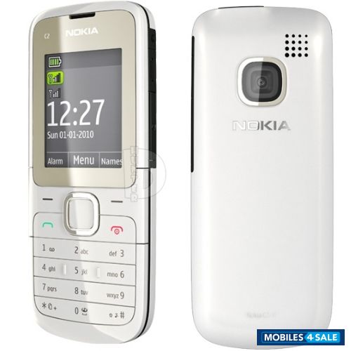 White Nokia C2-02