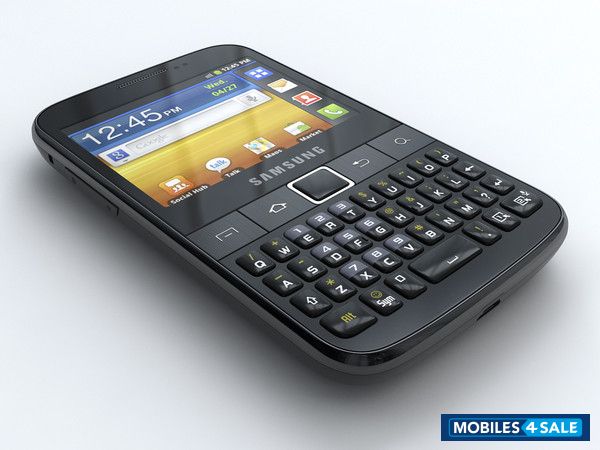 Black Samsung Galaxy Y Pro B5510
