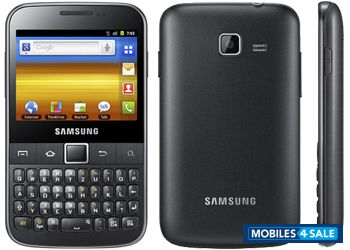 Black Samsung Galaxy Y Pro B5510