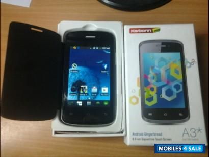 Black Karbonn A-series A3 Star Black Karbonn A-series A3 Star