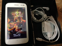 White Micromax Canvas 2 Plus A110Q