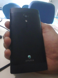Black Sony Xperia