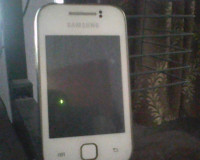 White Samsung Galaxy Y Color Plus S5360