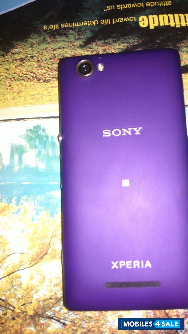 Purple Sony Xperia M Dual