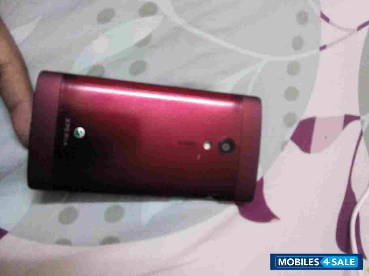 Red Black Sony Xperia ion
