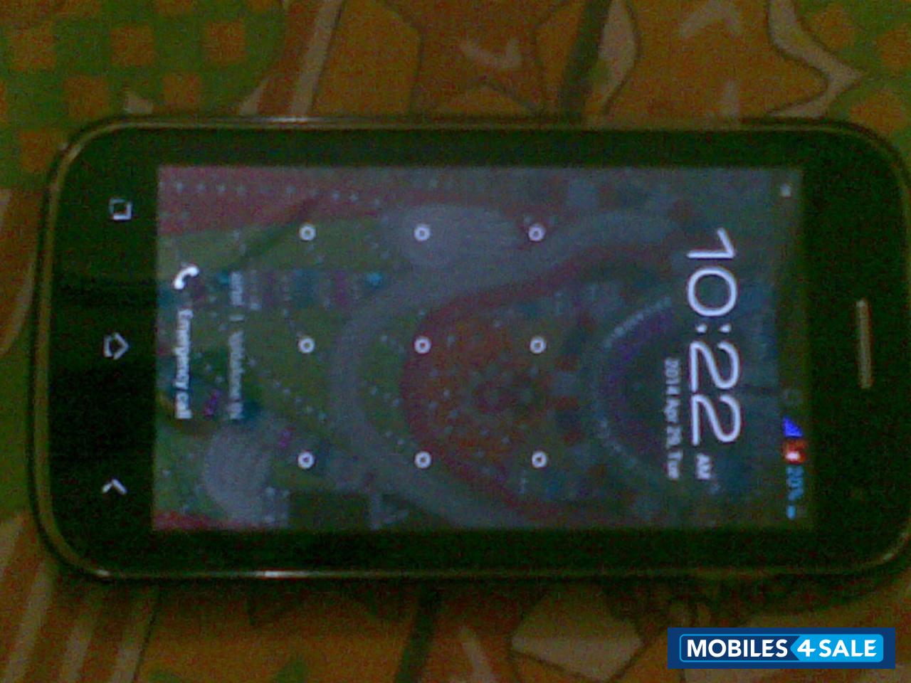 Black Micromax Canvas 2 A110