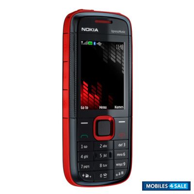 Red & Black Nokia XpressMusic 5130