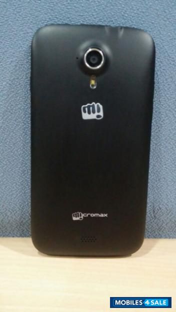 Black Micromax Canvas HD A116
