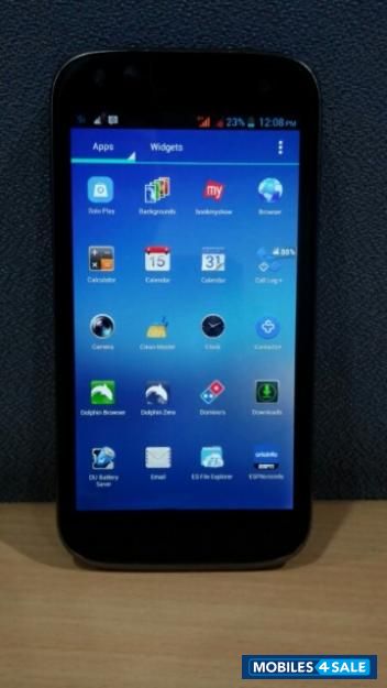 Black Micromax Canvas HD A116