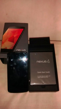 Black LG Nexus 4