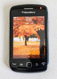 Black BlackBerry Curve 9380