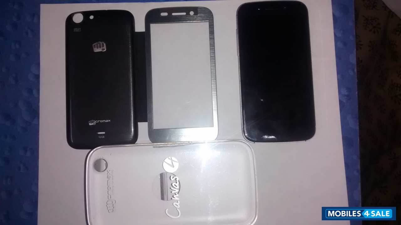 Grey Micromax Canvas 4 A210