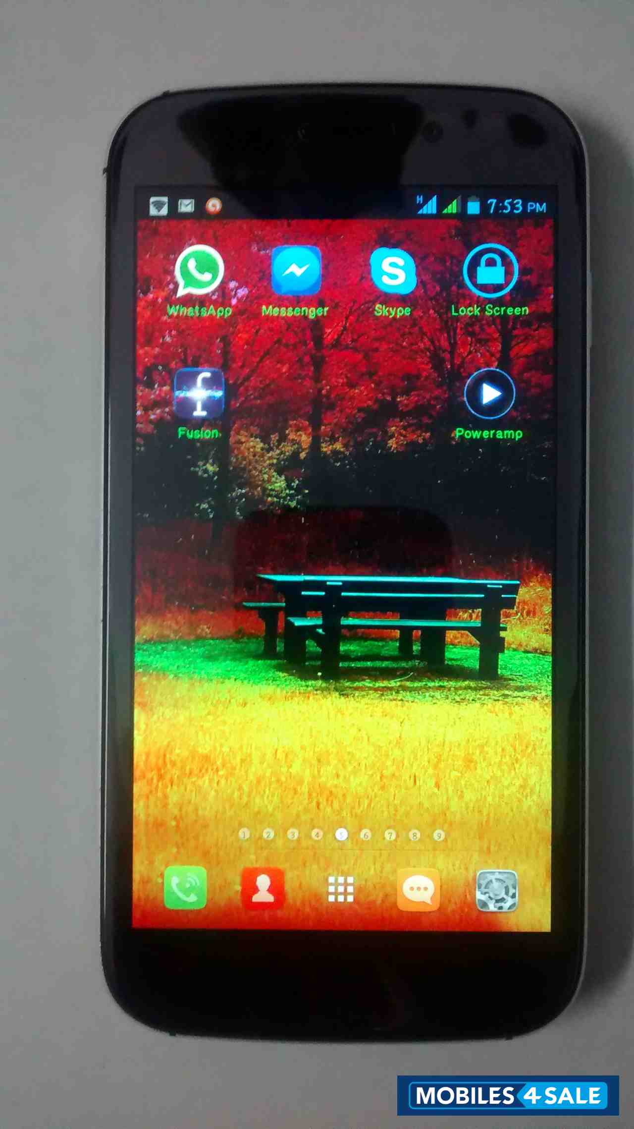 Grey Micromax Canvas 4 A210