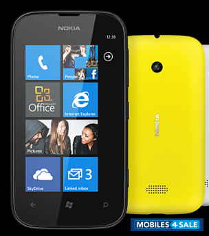 Yellow Nokia Lumia 510