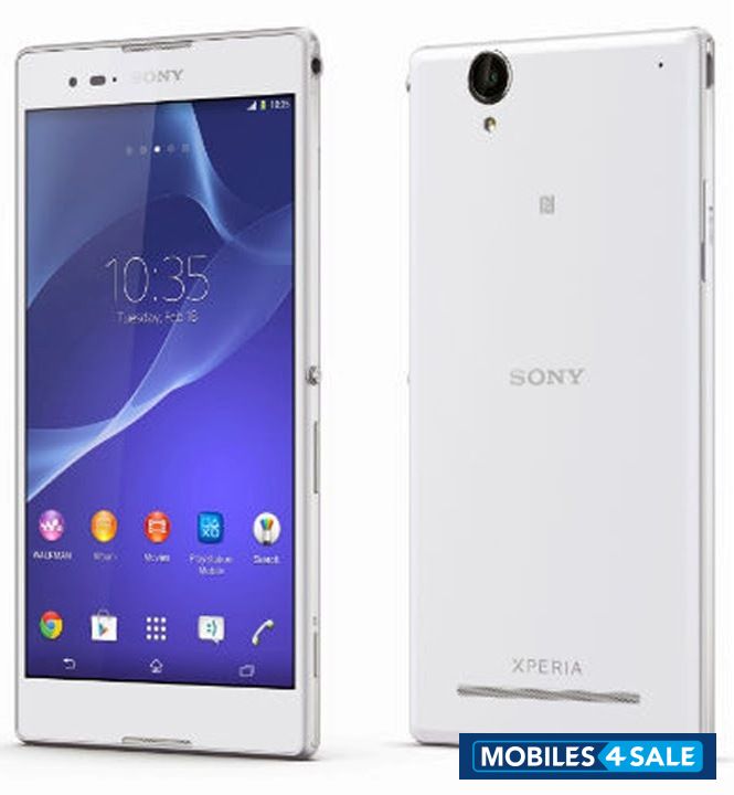 White Sony Xperia T2 Ultra Dual